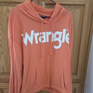 Wrangler Women's Vibrant Orange Hoodie